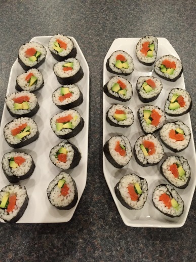 Maki-zushi (sushi rolls)