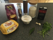 Ingredients for Maltese Ravjul