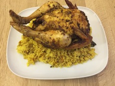 Chicken Mandi (slow cooked spiced chicken over rice)