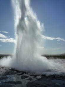 Strokkur geyser, Iceland