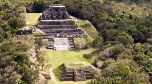 Mayan ruin at Xunantunich